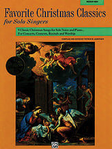 Favorite Christmas Classics for Solo Singers Vocal Solo & Collections sheet music cover Thumbnail